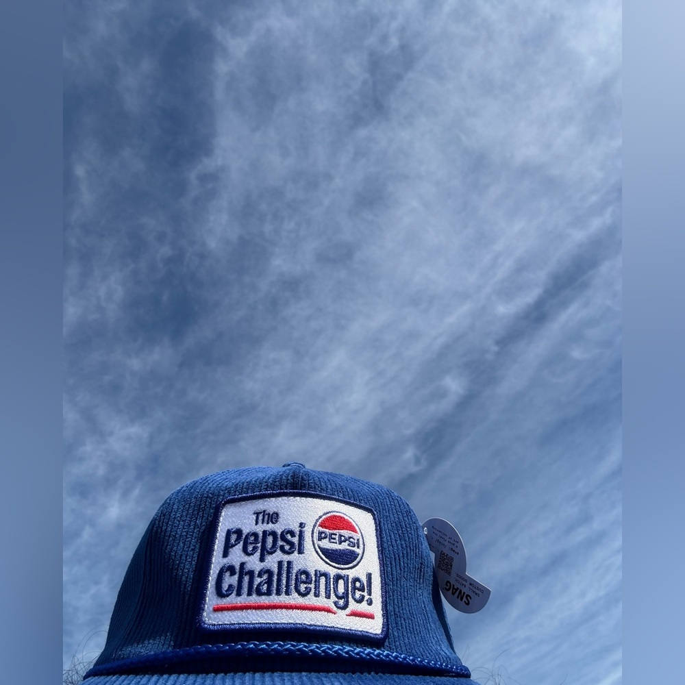 Pepsi Challenge Blue Knit Cap